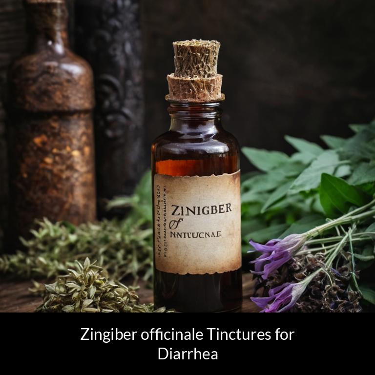 herbal tinctures for diarrhea zingiber officinale herbs