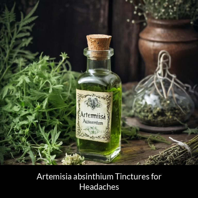 herbal tinctures for headache artemisia absinthium herbs
