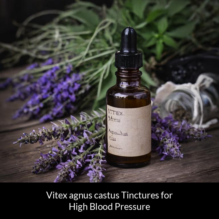 herbal tinctures for high blood pressure vitex agnus castus herbs
