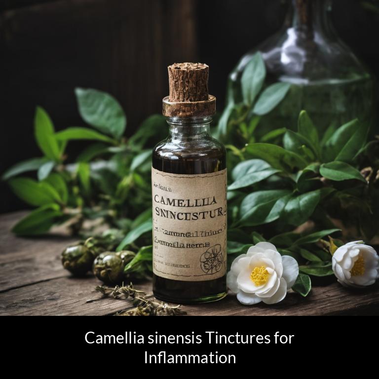 herbal tinctures for inflammation camellia sinensis herbs
