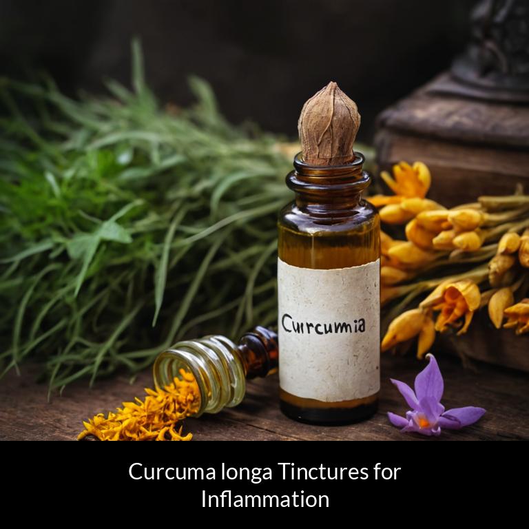 herbal tinctures for inflammation curcuma longa herbs