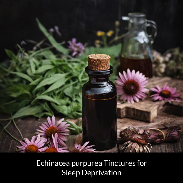 herbal tinctures for sleep deprivation echinacea purpurea herbs