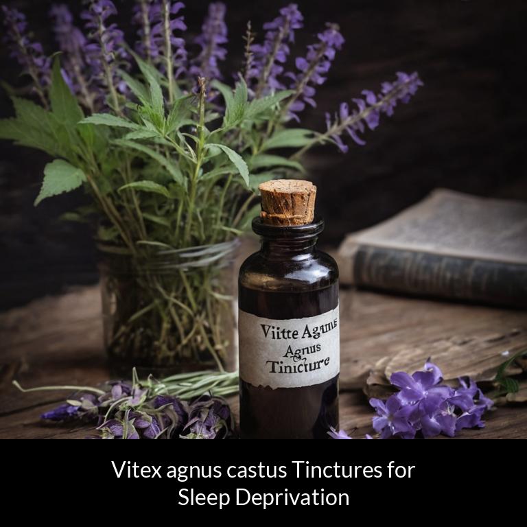 herbal tinctures for sleep deprivation vitex agnus castus herbs