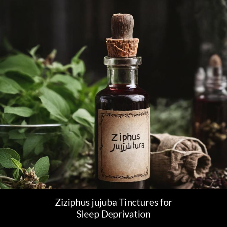 herbal tinctures for sleep deprivation ziziphus jujuba herbs