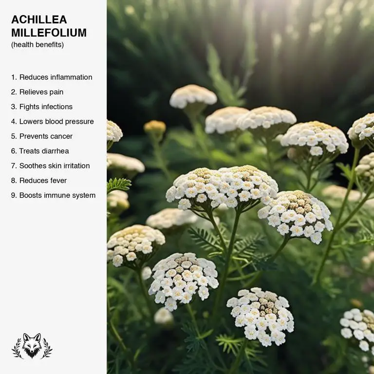 benefits of Achillea millefolium