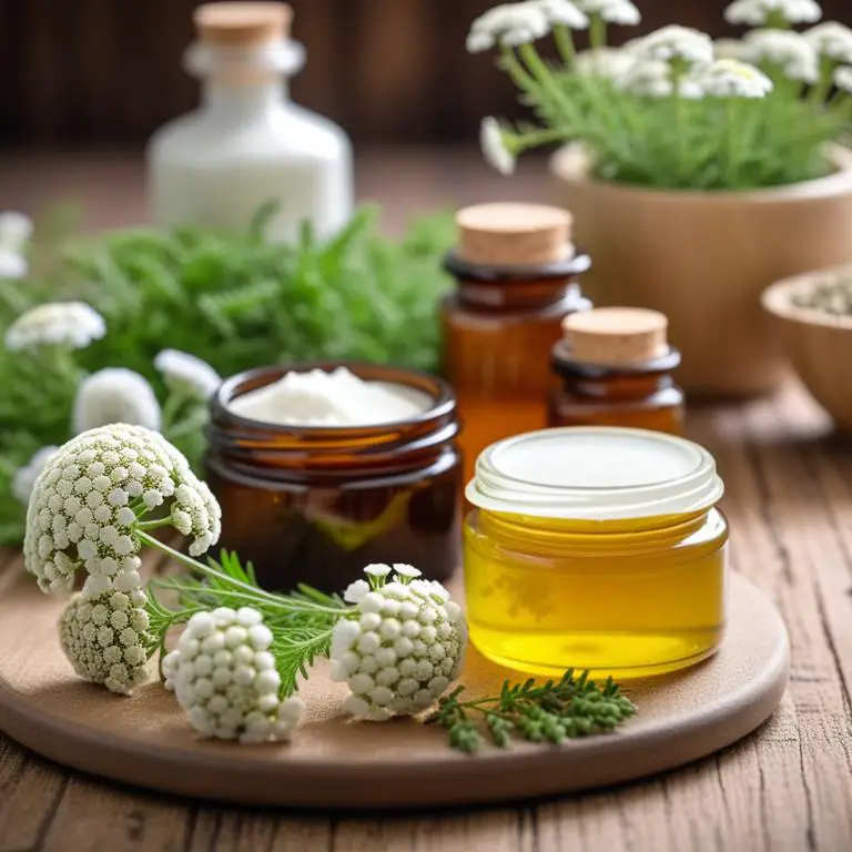 ointment made with Achillea millefolium