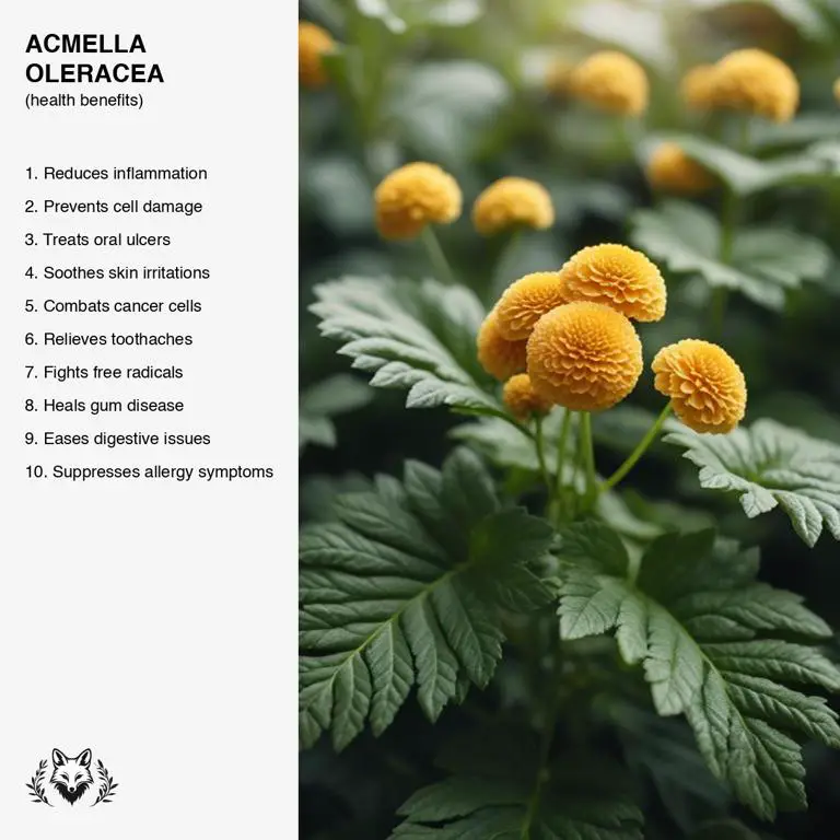 benefits of Acmella oleracea