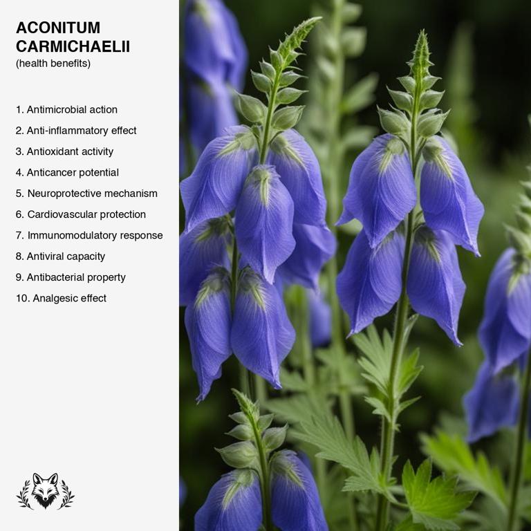 benefits of Aconitum carmichaelii