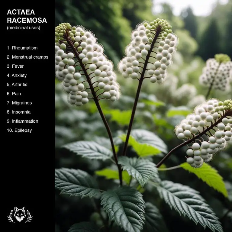 uses of Actaea racemosa