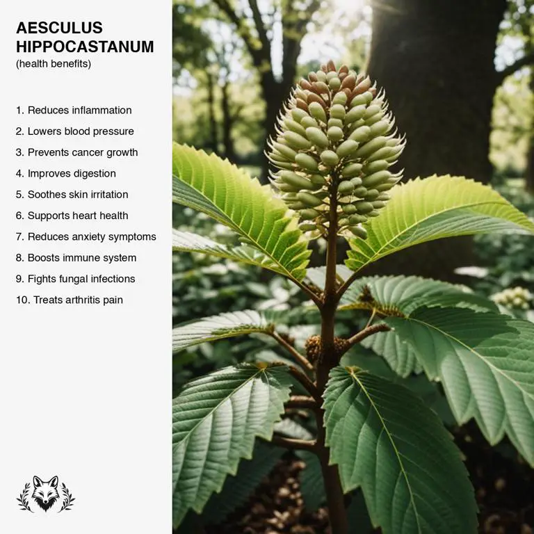 benefits of Aesculus hippocastanum