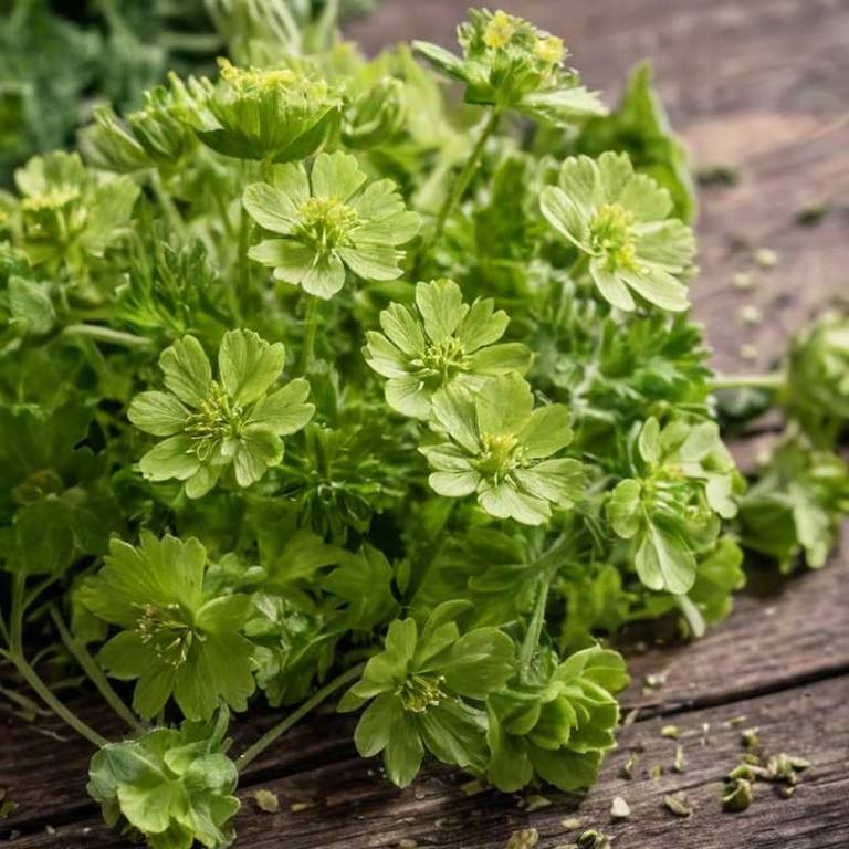 alchemilla mollis for oral thrush