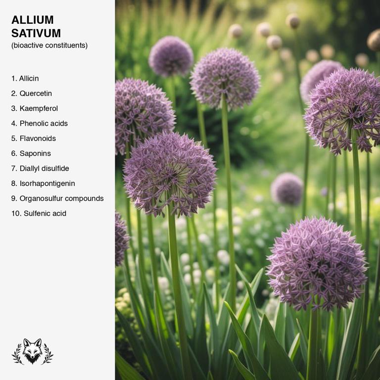 constituents of Allium sativum