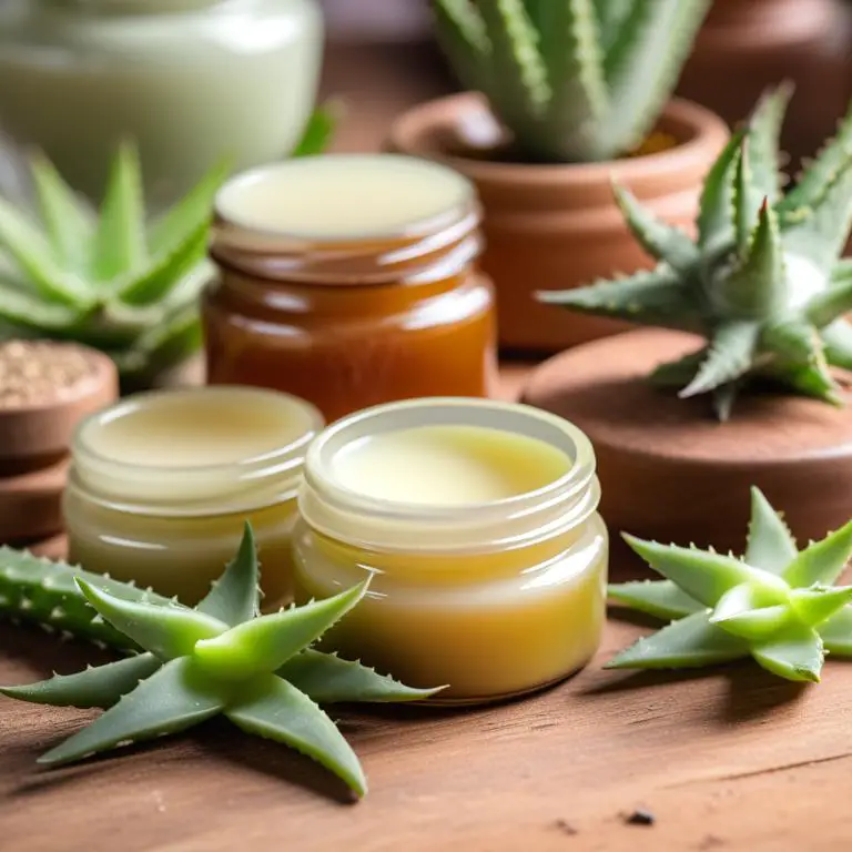 salve made with Aloe barbadensis