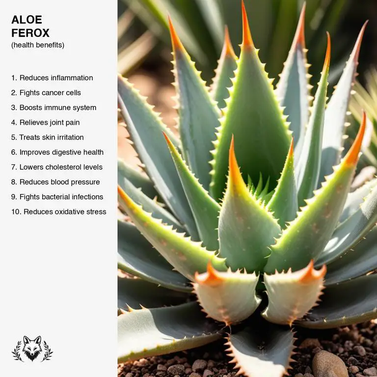 benefits of Aloe ferox