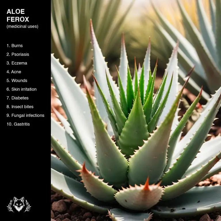 uses of Aloe ferox