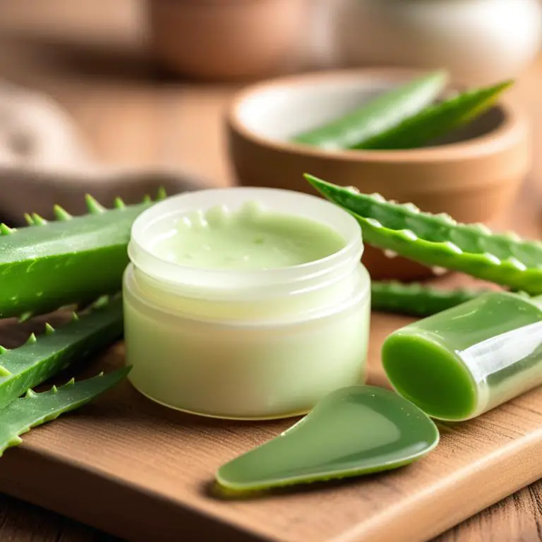 ointment made with Aloe vera