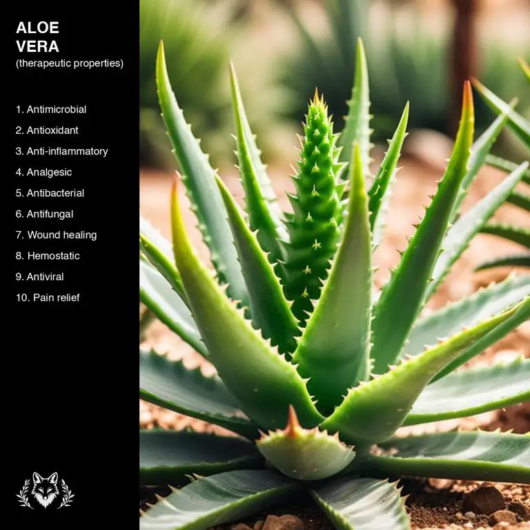 properties of Aloe vera