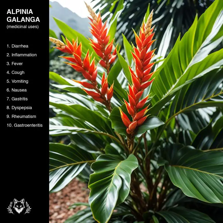 uses of Alpinia galanga