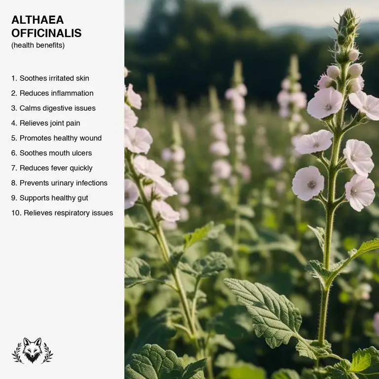 benefits of Althaea officinalis