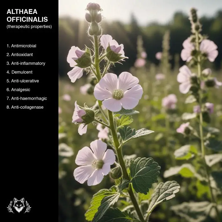 properties of Althaea officinalis