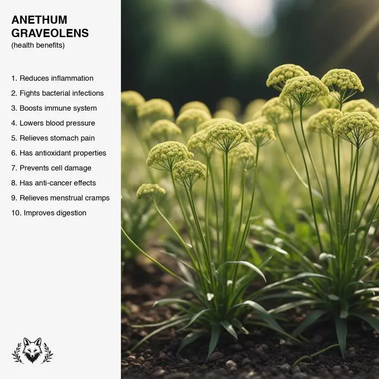 benefits of Anethum graveolens