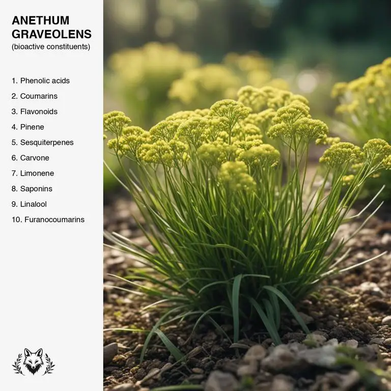 constituents of Anethum graveolens