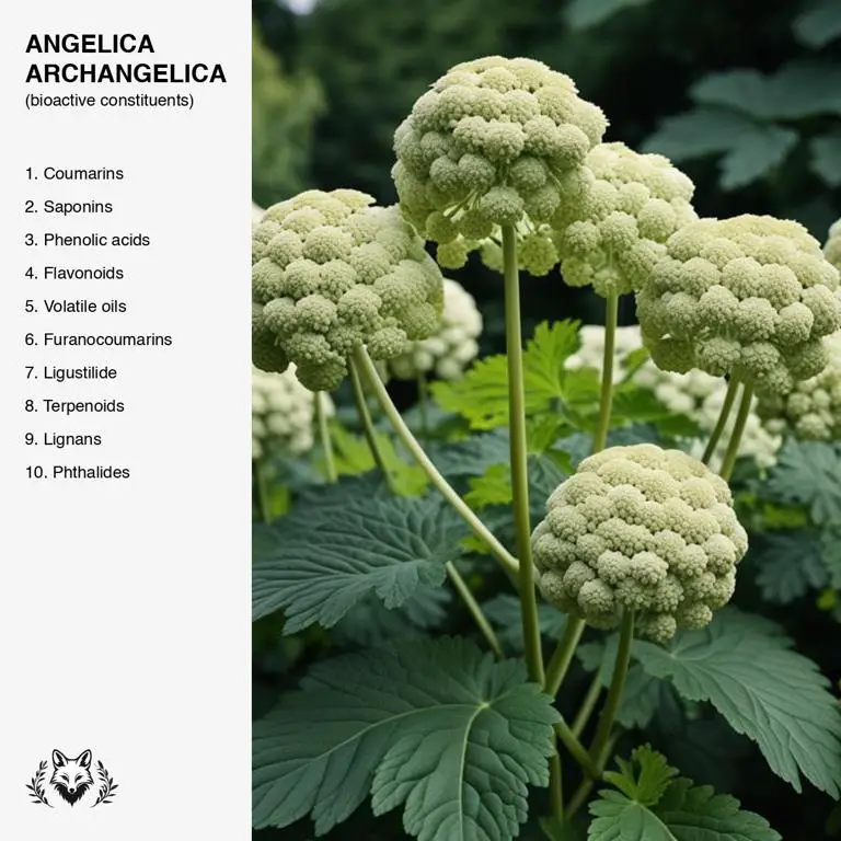 constituents of Angelica archangelica