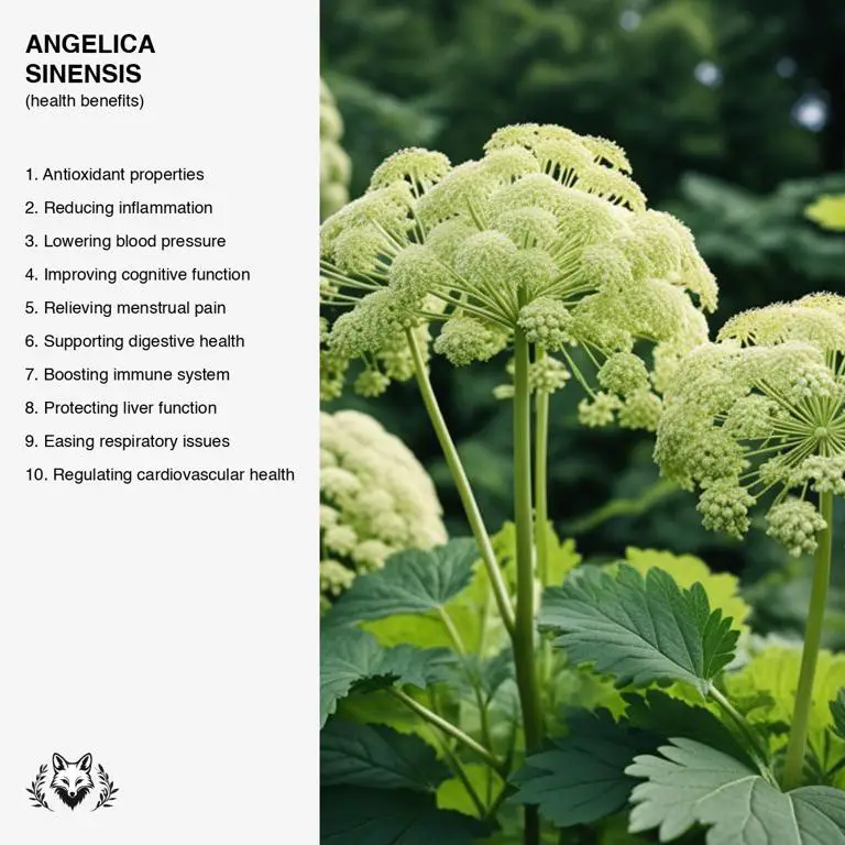 benefits of Angelica sinensis