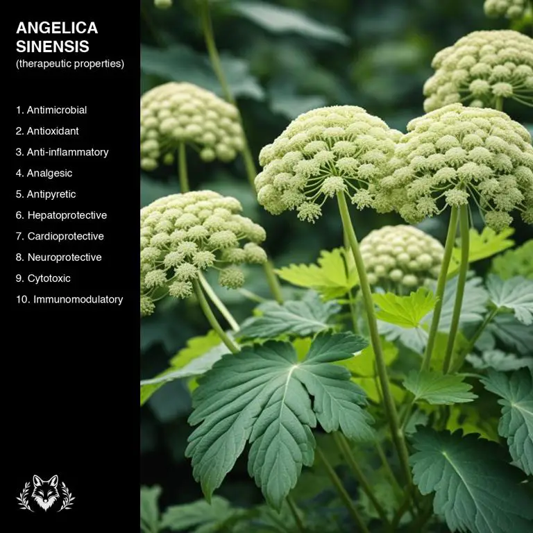 properties of Angelica sinensis