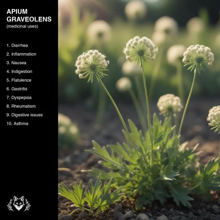 uses of Apium graveolens