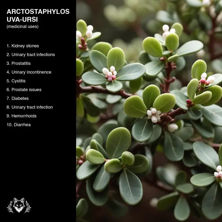 uses of Arctostaphylos uva-ursi