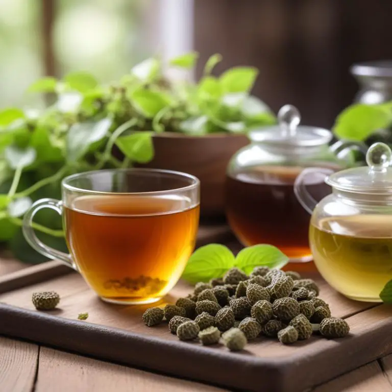 tea made with Aristolochia clematitis