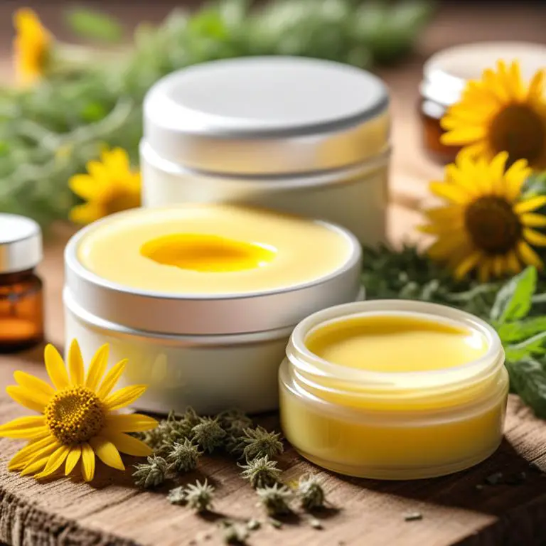 cream made with Arnica montana