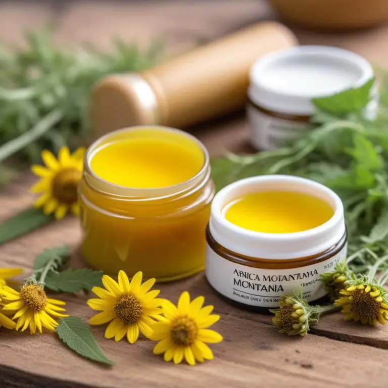 salve made with Arnica montana