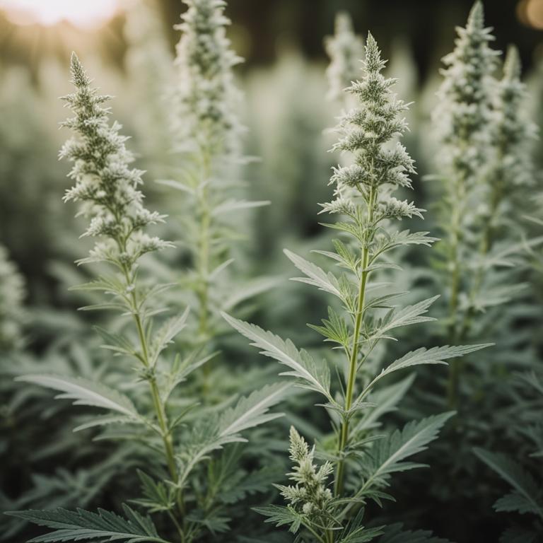 Artemisia absinthium plant