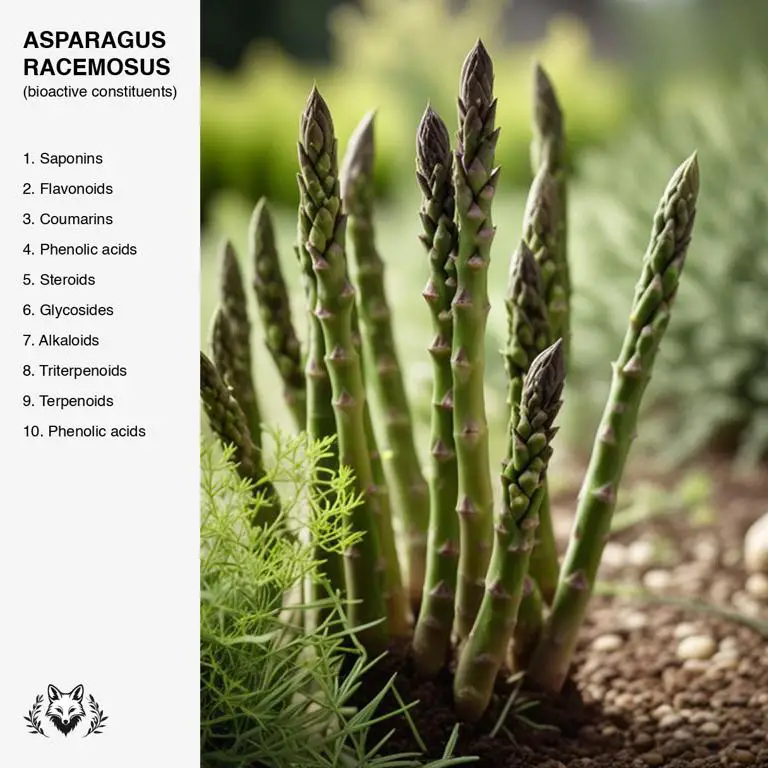 constituents of Asparagus racemosus