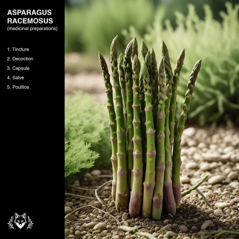 preparations of Asparagus racemosus