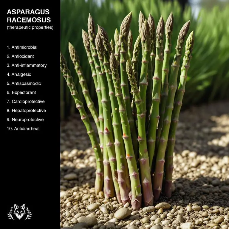 properties of Asparagus racemosus