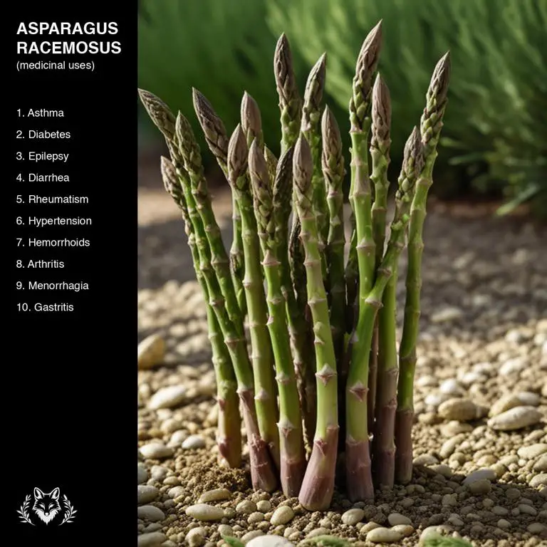 uses of Asparagus racemosus