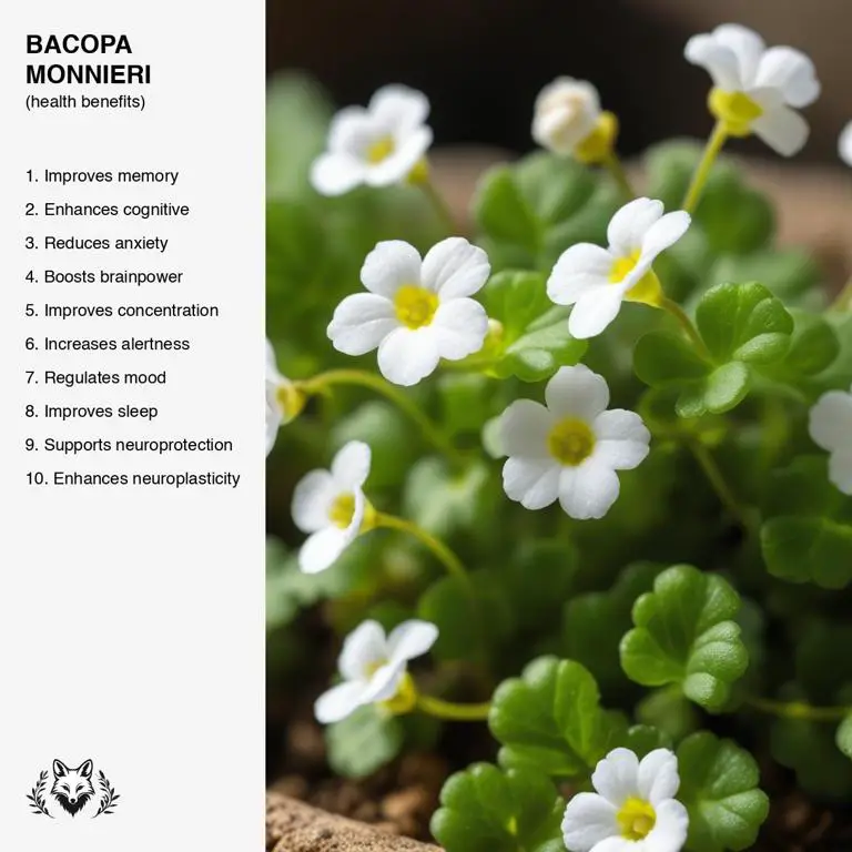 benefits of Bacopa monnieri