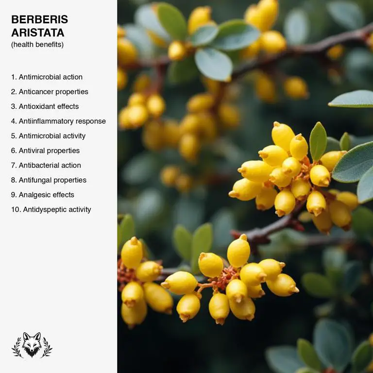 benefits of Berberis aristata