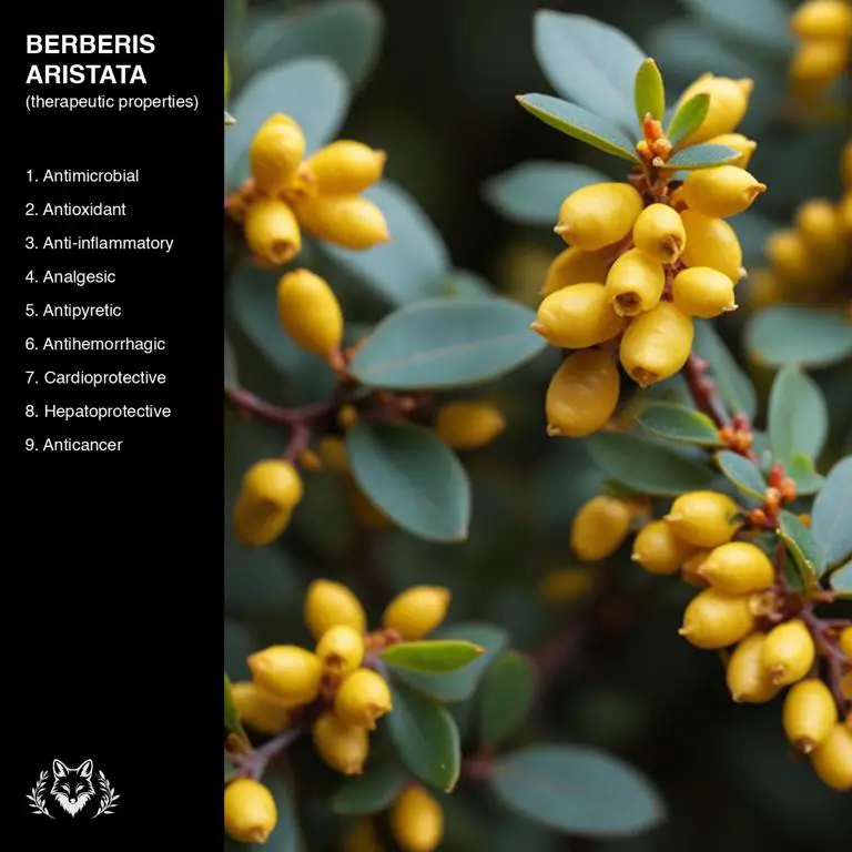 properties of Berberis aristata