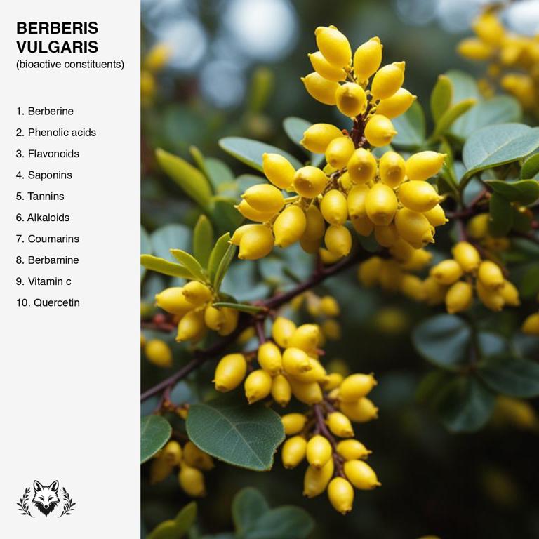 constituents of Berberis vulgaris