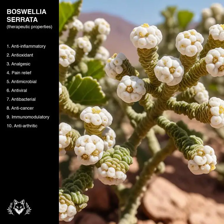 properties of Boswellia serrata