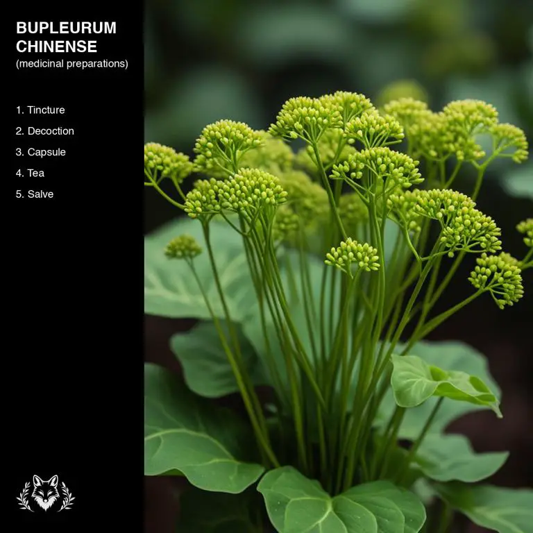 preparations of Bupleurum chinense