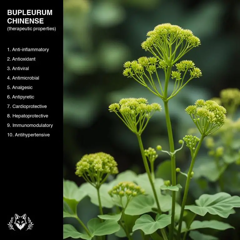 properties of Bupleurum chinense