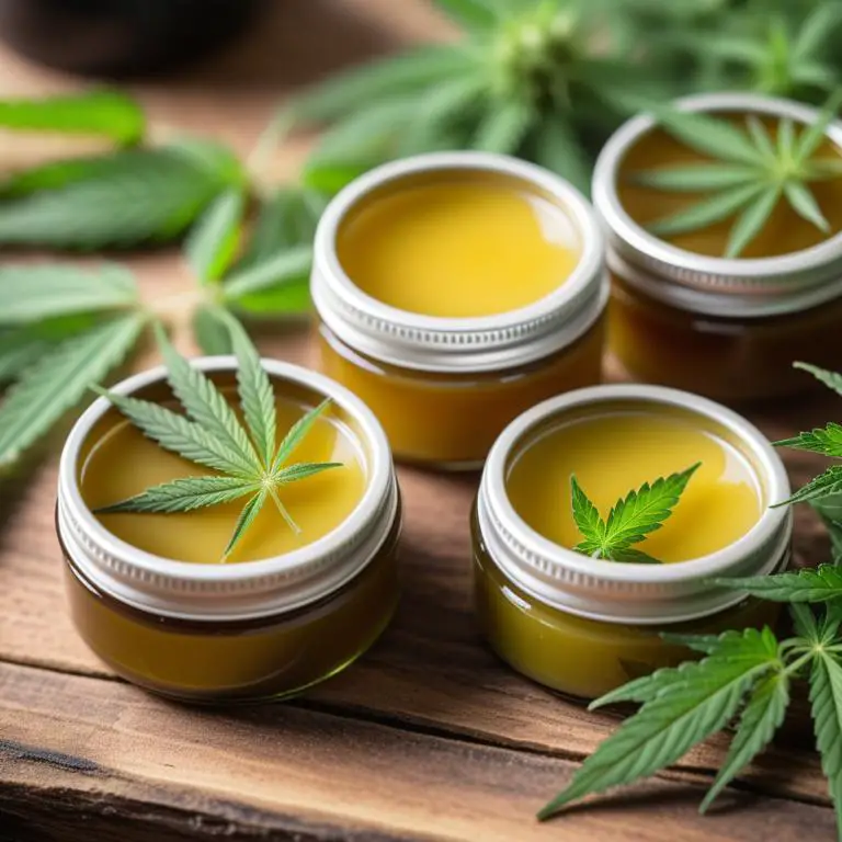 salve made with Cannabis sativa