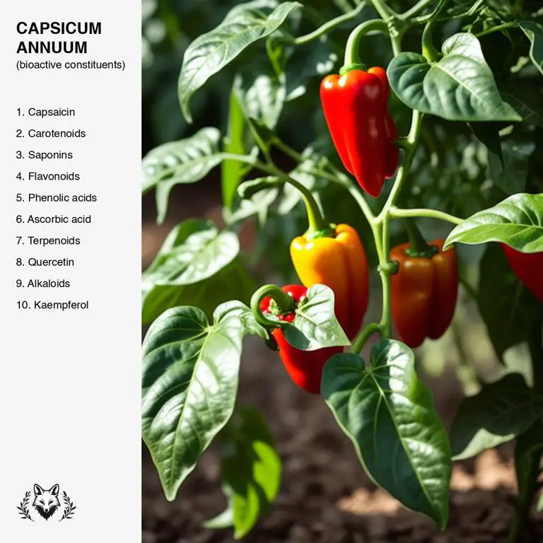 constituents of Capsicum annuum