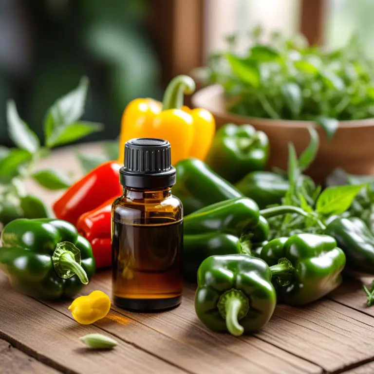 essential oil made with Capsicum frutescens