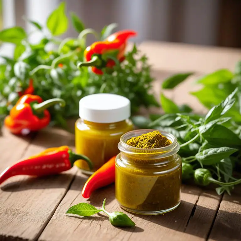 ointment made with Capsicum frutescens